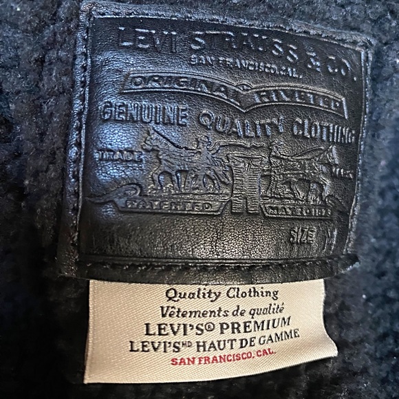 Levi Strauss Original Sherpa Jacket - Ultra Black... - Picture 5 of 7